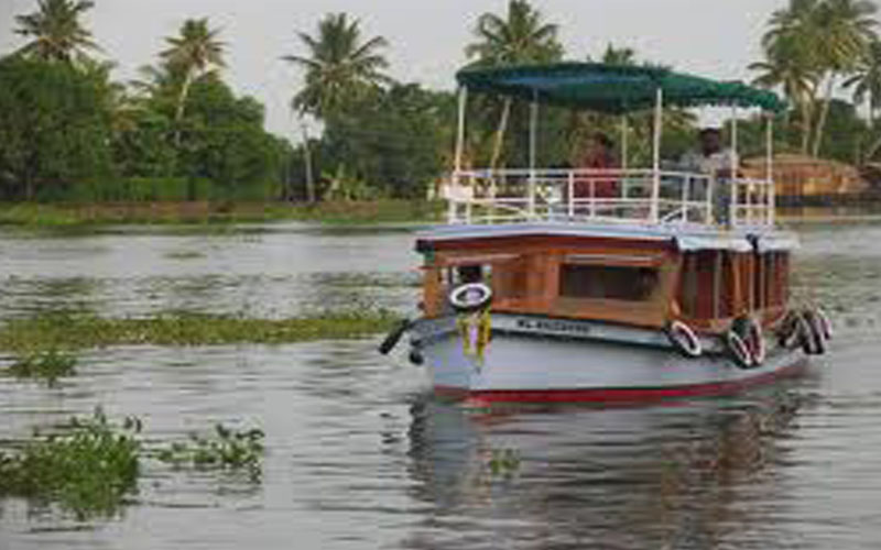 alleppey motor boat tour